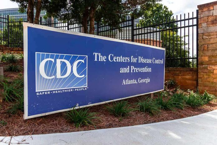 CDC headquarters entrance sign in Atlanta