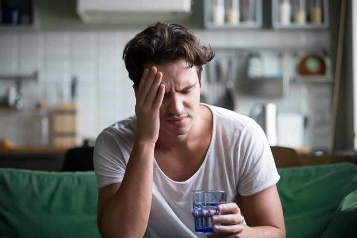1783890289660-on2xjj-shutterstock-1095874334 Man with headache holding a glass of water