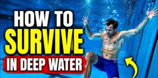 How to Stay Afloat and Survive in Deep Water | Beginner Swimming Lesson